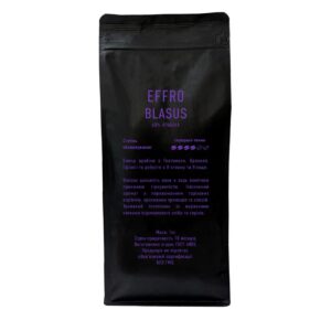 Кофе Effro Blasus зерновой 1 кг. 60% арабика