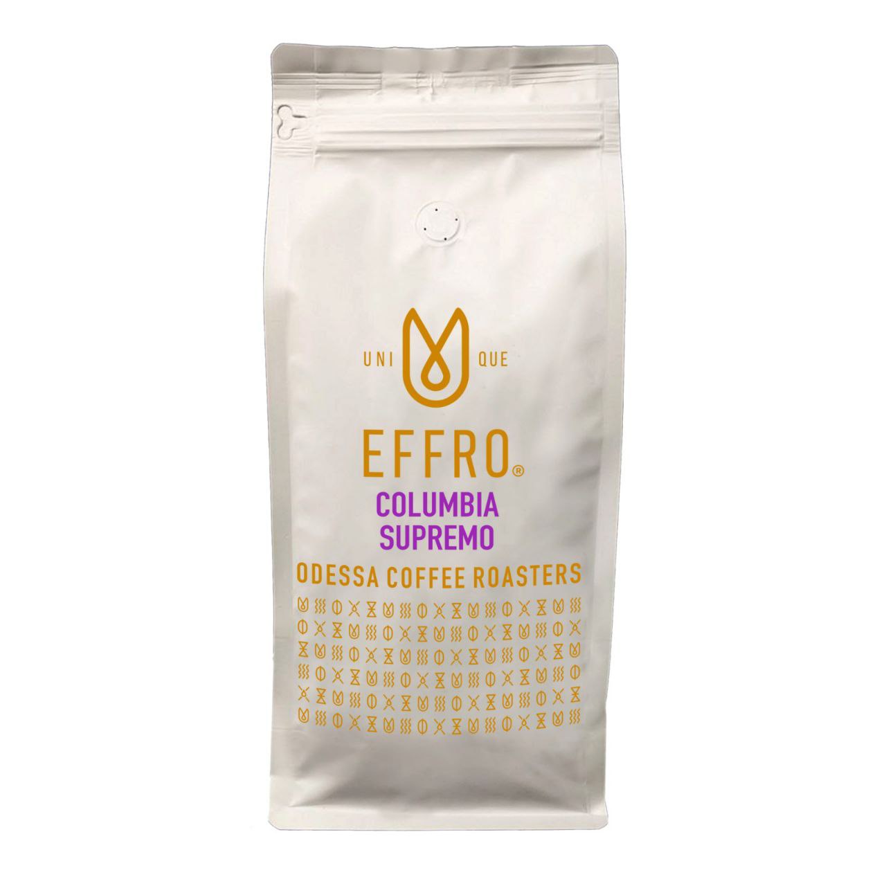 Кофе Effro Columbia зерновой 1 кг. 100% арабика