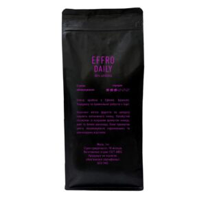 Кофе Effro Daily зерновой 1 кг. 80% арабика