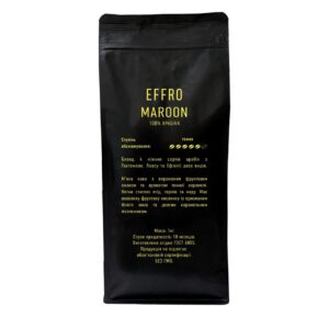 Кофе Effro Maroon зерновой 1 кг. 100% арабика