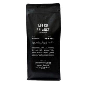 Кофе Effro Balance зерновой 1 кг. 50% арабика